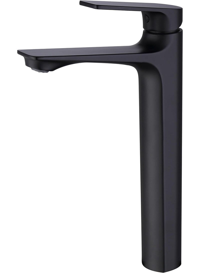 YD Modern Bathroom Sink Faucet Single Handle Tall Basin Mixer Tap Deck Mounted Lavatory Faucet with Smooth Water Flow for Vessel Sink Vanity Easy Installation - Image 1